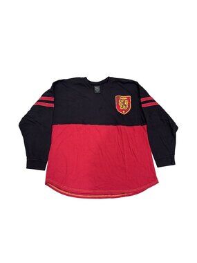 Gryffindor Shirt 2X Red Colorblock Wizarding World Of Harry Potter Top